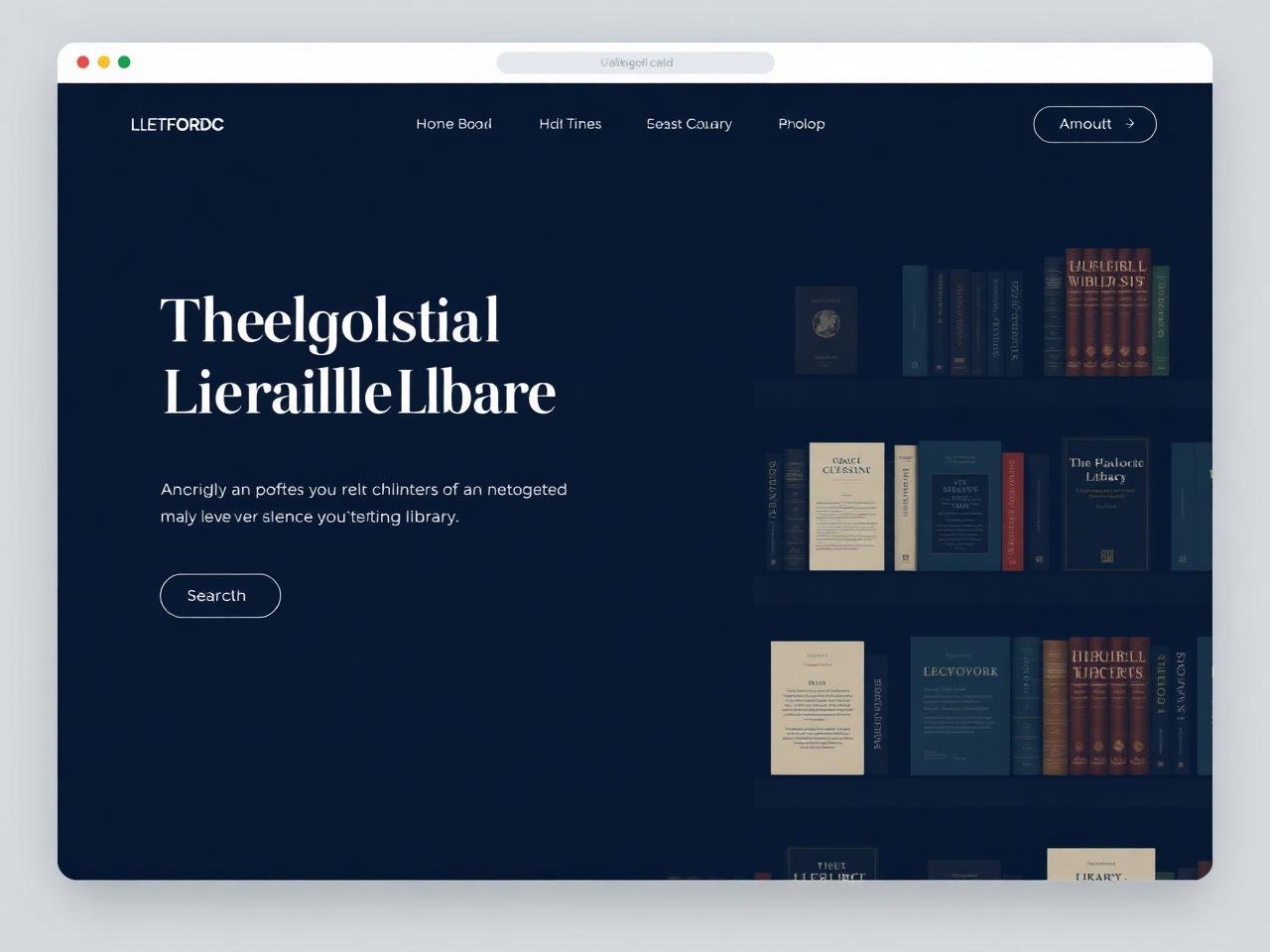 Prévia do site Biblioteca Reformada — Projeto digital / conteúdo